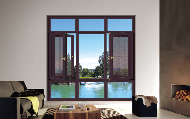 108断桥窗纱一体平开窗